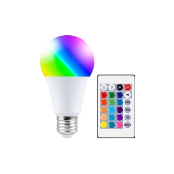 ® Yeni Ürün 9w Uzaktan Kumandalı 15 Farklı Renk Seçenekli Led Ampul